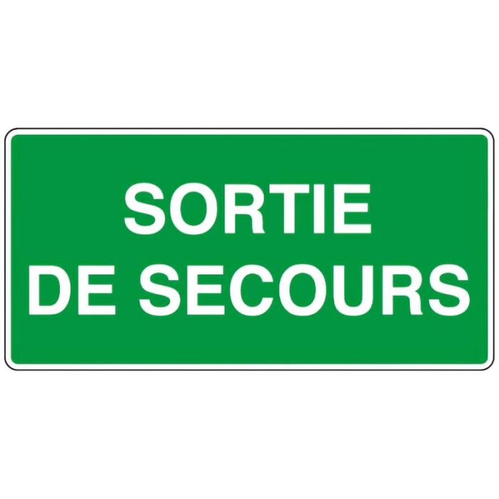 Signalétique Sortie De Secours