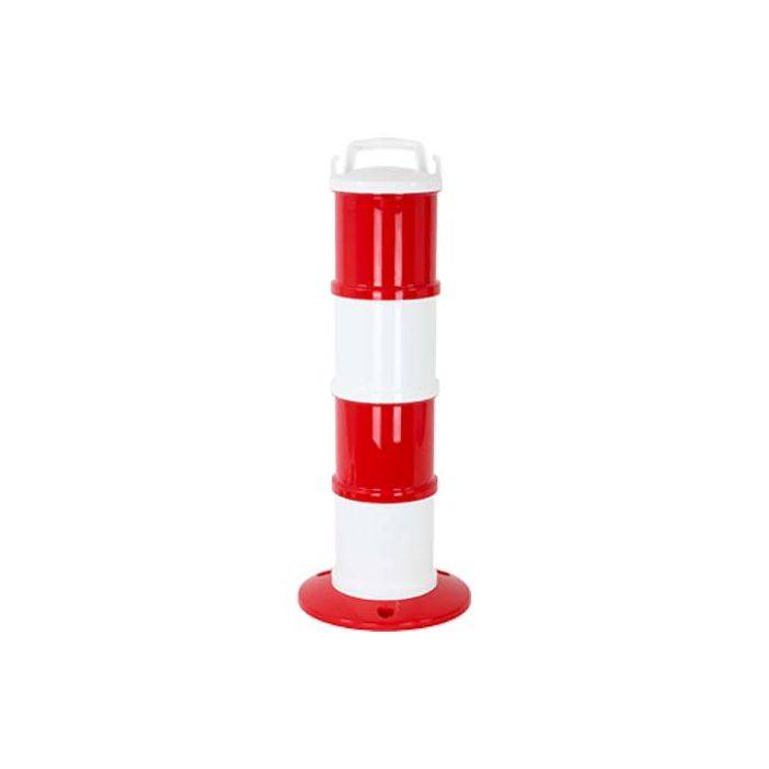 Balise de signalisation standard Rouge/Blanc