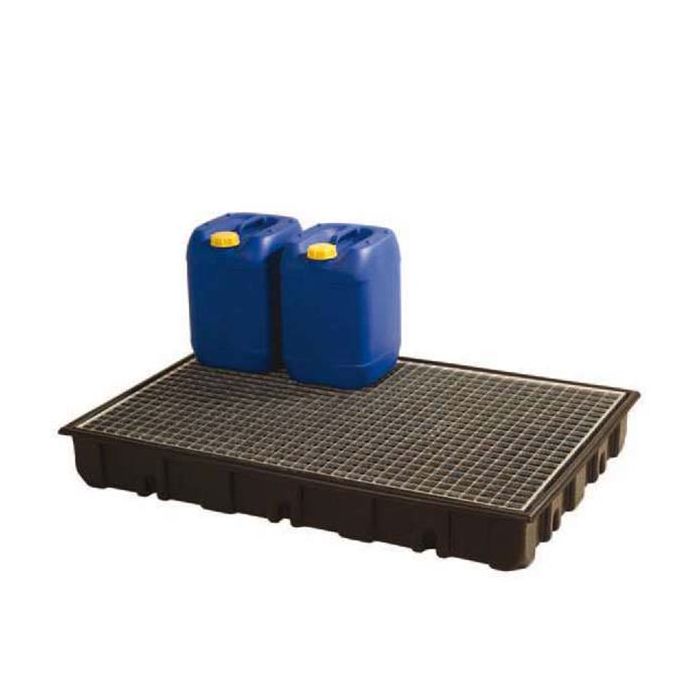 Bac de rétention avec caillebotis