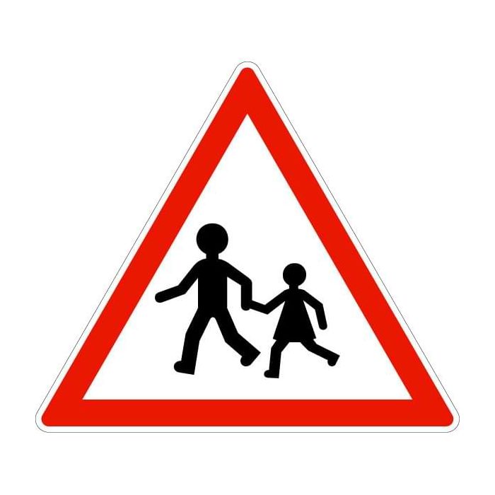 Panneau Danger enfants A13a