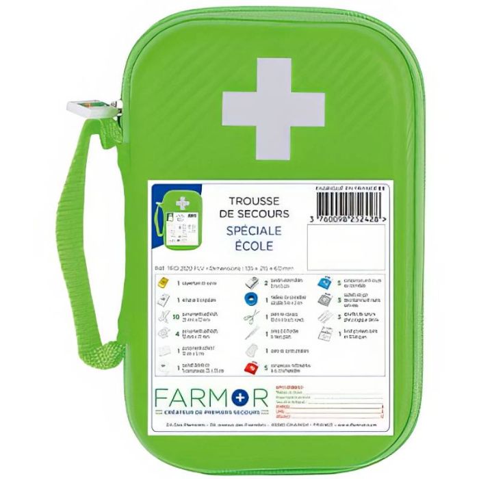 Trousse de secours spéciale sortie scolaire