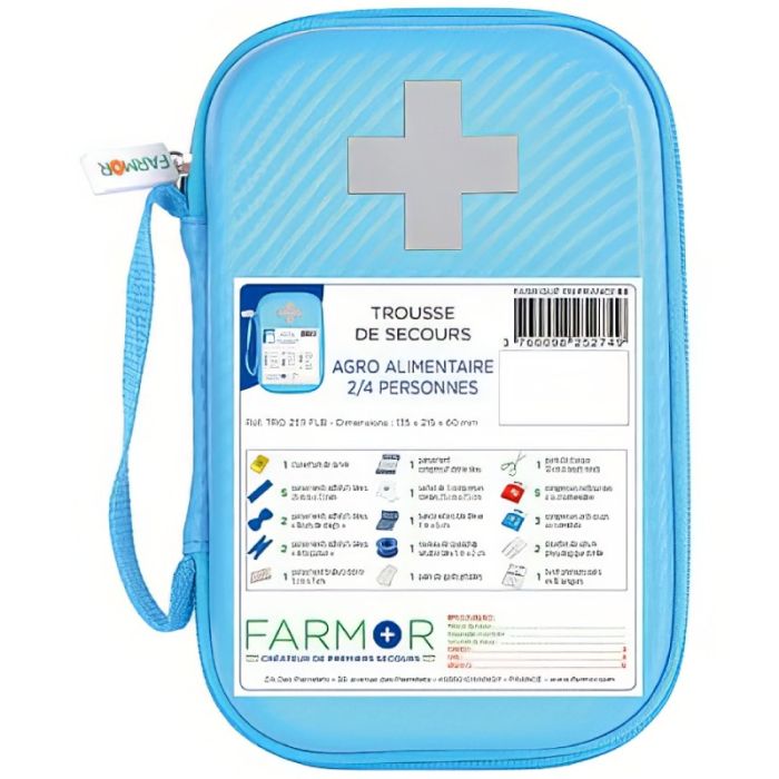 Trousse de secours spéciale agro-alimentaire restauration