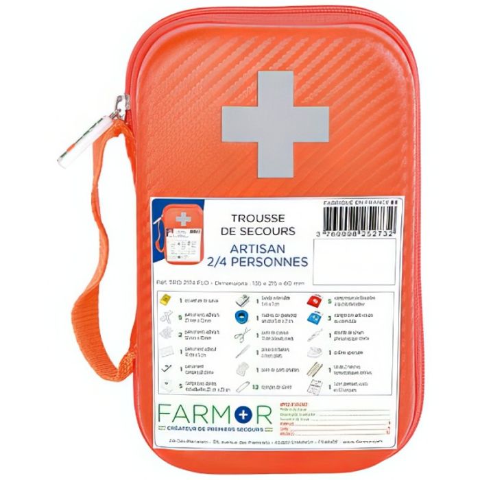 Trousse de secours spéciale artisan
