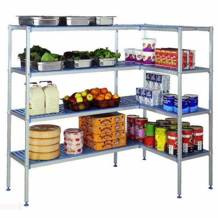 Rayonnage alimentaire - Chambre froide