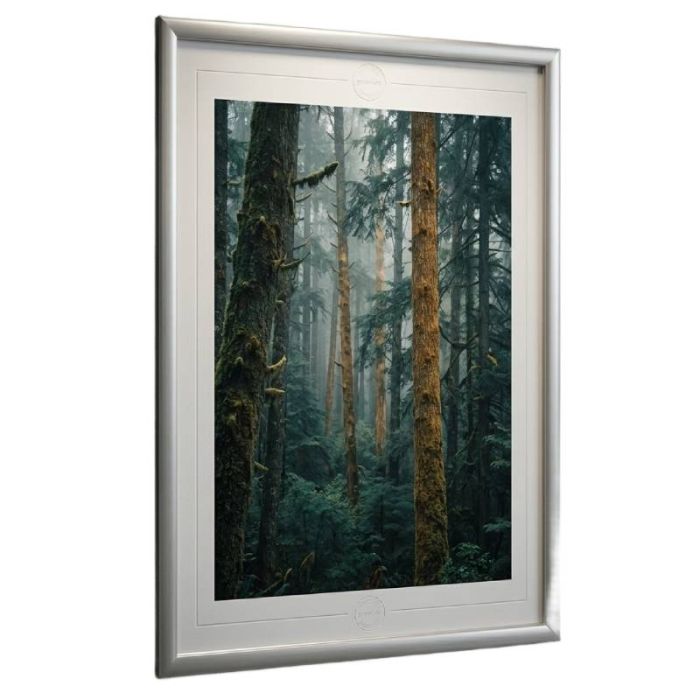 Cadre porte-affiche clic-clac aluminium