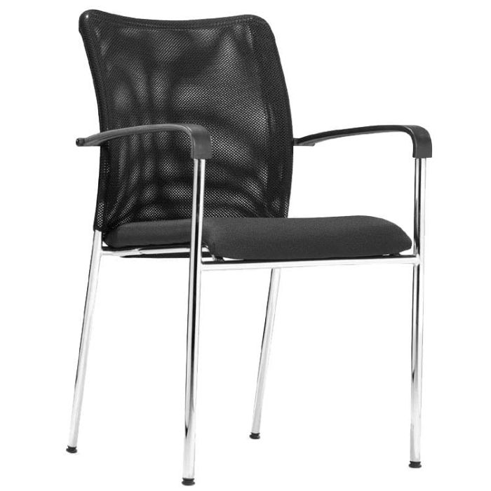 Chaise visiteur empilable Lana