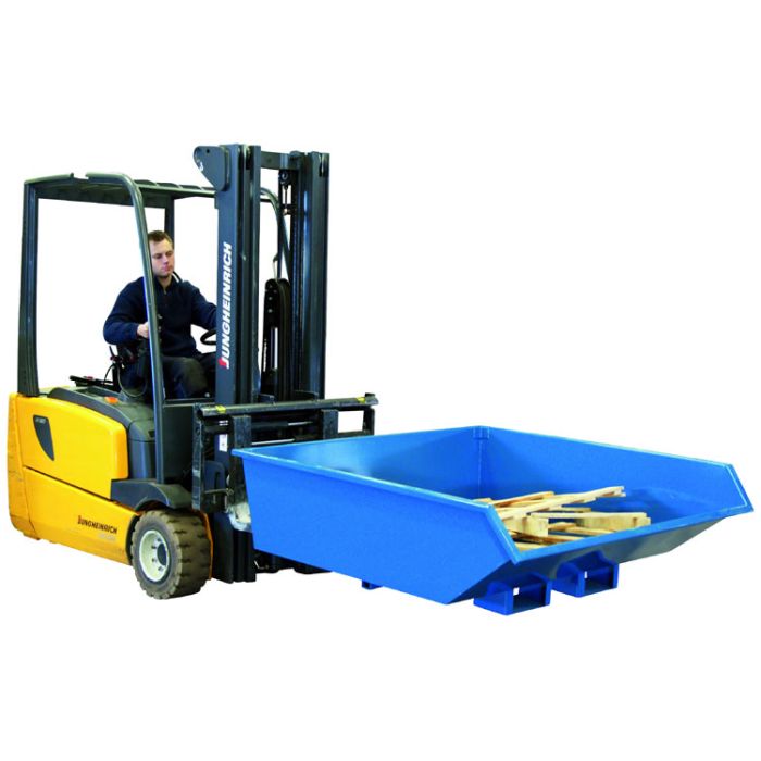 Benne à déchets surbaissée 550L