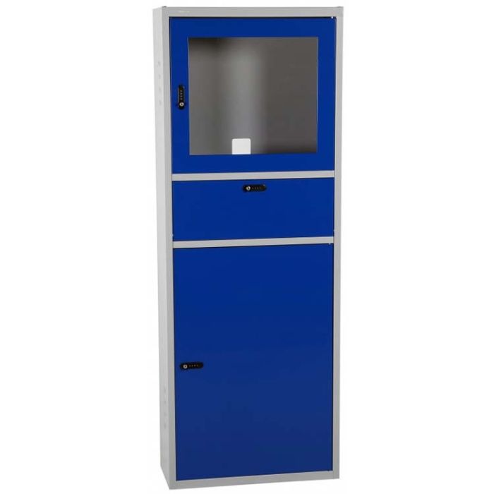 Armoire métal pour ordinateur - Ecran 21'