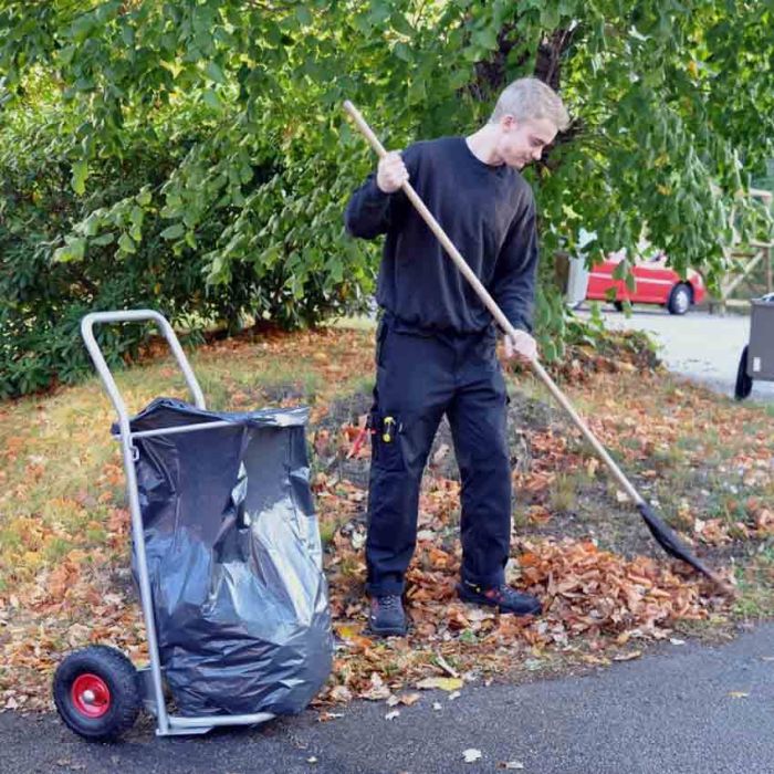 Chariot porte-sac extérieur
