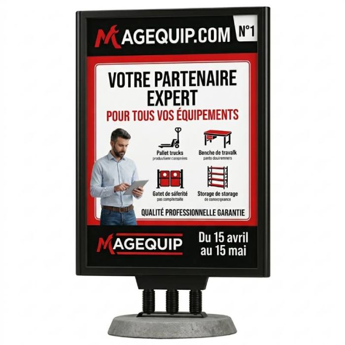 Panneau porte-affiches Roseau Méga