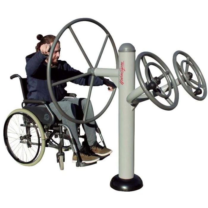 Module fitness PMR Volant et roues