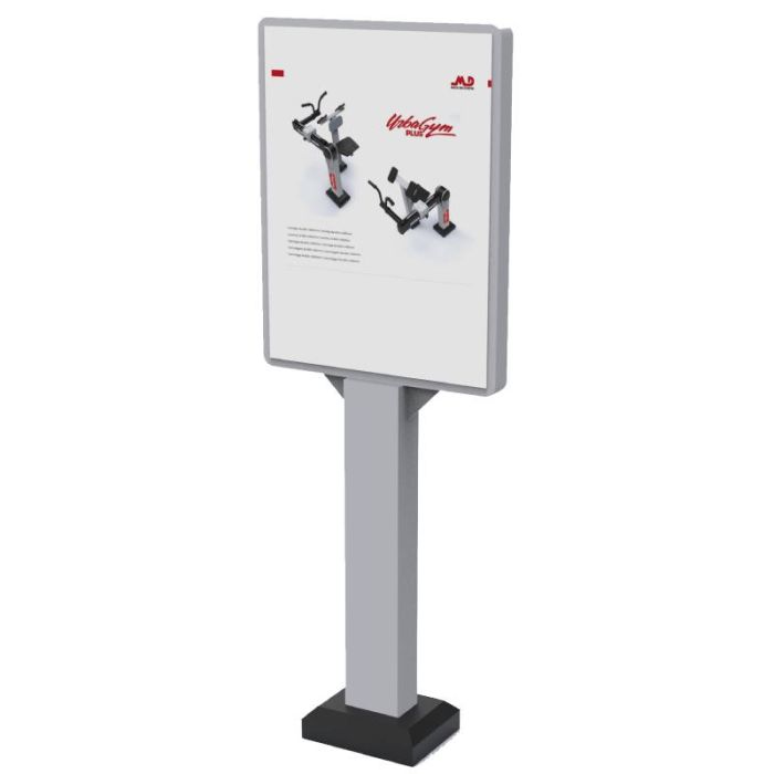 Panneau d'information aire fitness plus