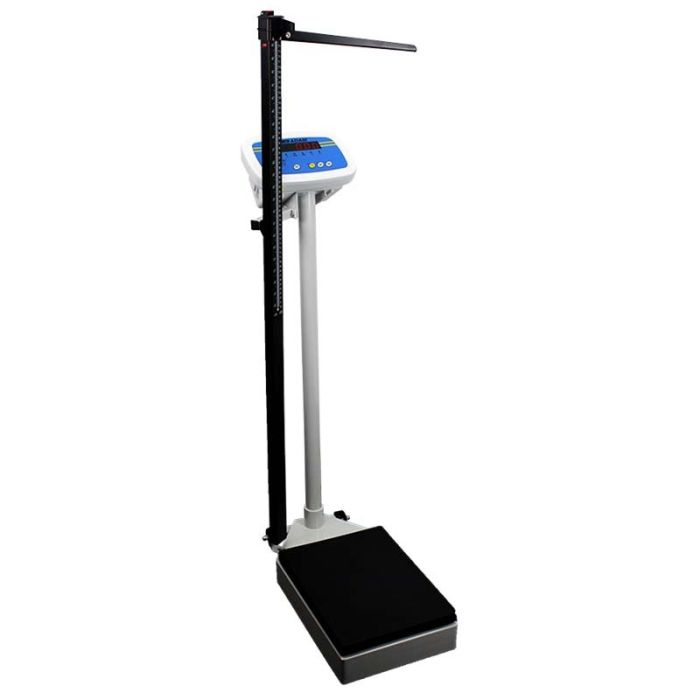 Balance pèse-personne + toise électronique