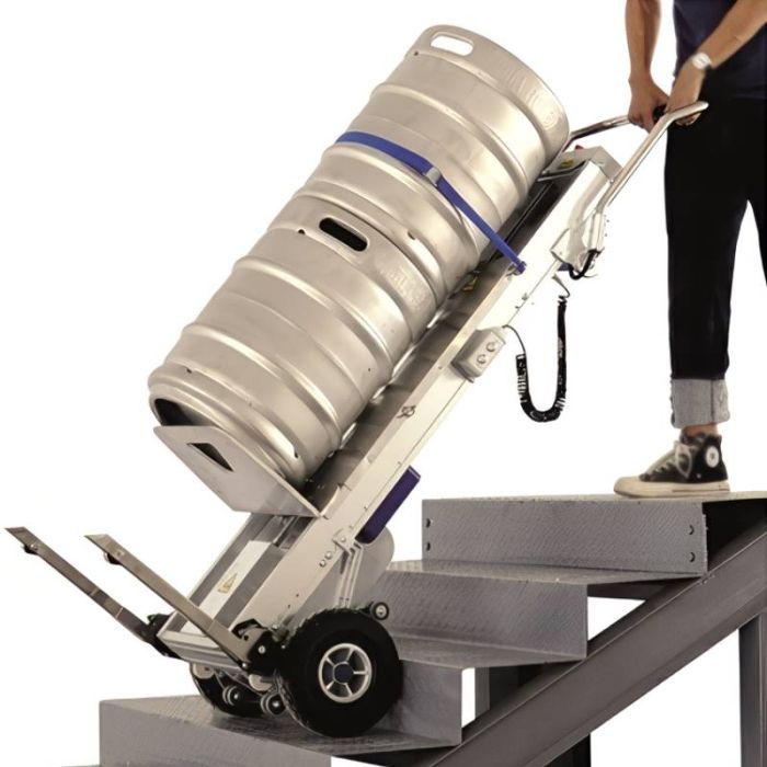 Diable gerbeur monte-escaliers électrique 170 kg