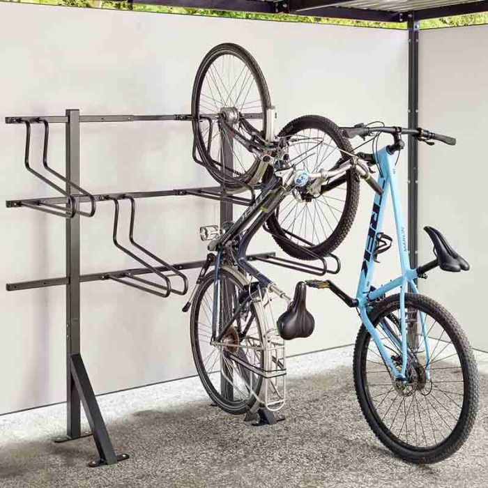 Rangement vélos vertical