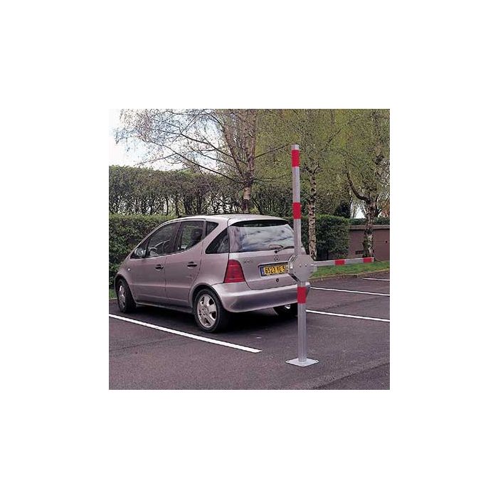 Barrière de parking à double bras