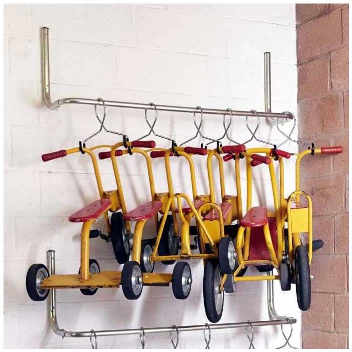 Râtelier mural range-trottinettes