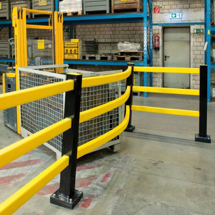 Barrière de protection industrie flexible hybride