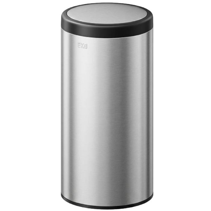 Poubelle inox ronde Swing 40L