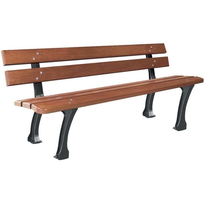 Banc public bois & fonte Millau