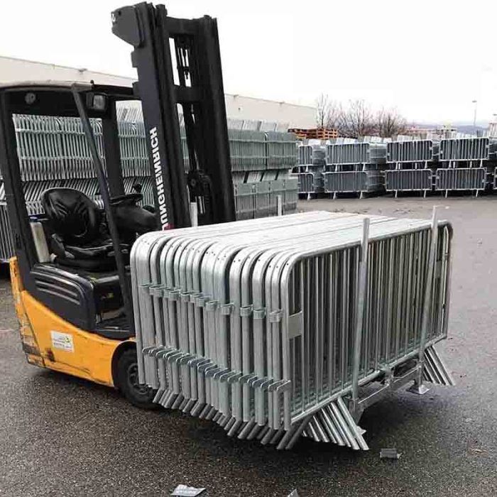 Support barrières de police