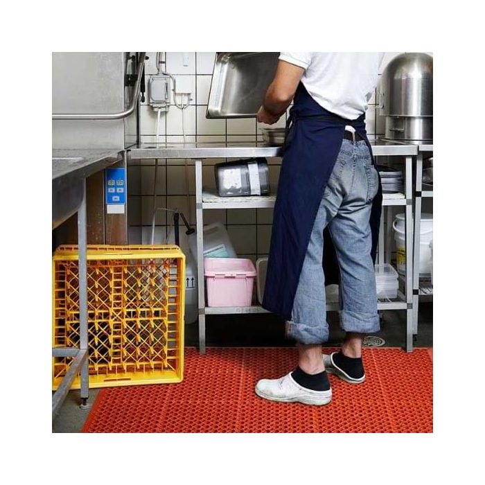 Tapis agro-alimentaire Sanitop rouge