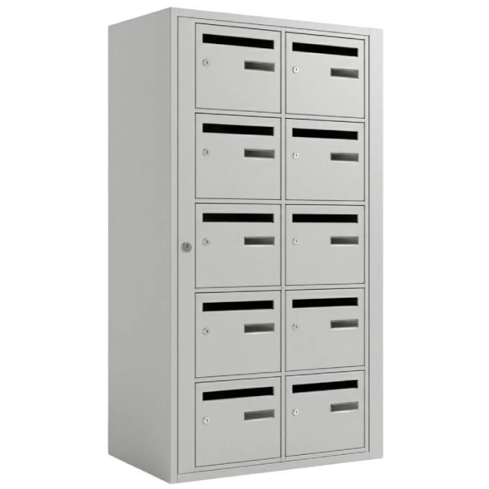 Boîte aux lettres collective intérieure Alpha