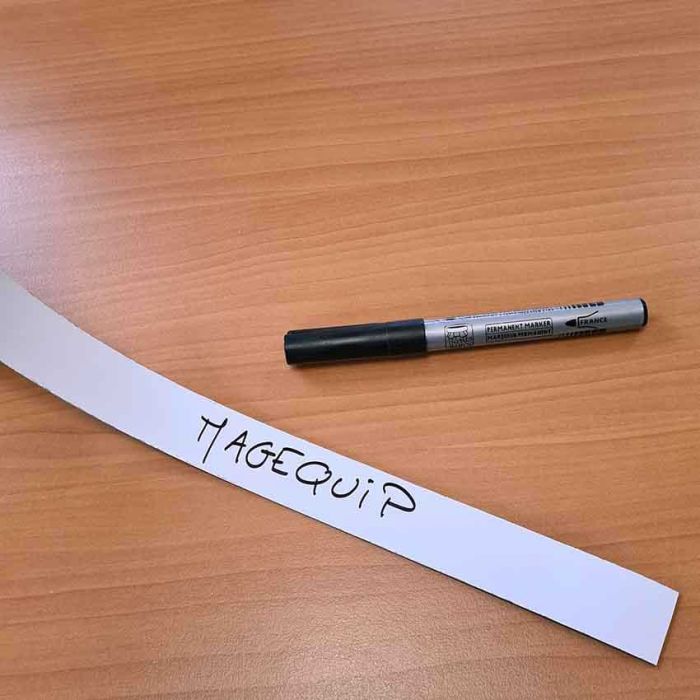 Bande Magnétique Blanc Inscriptible Effaçable à Sec