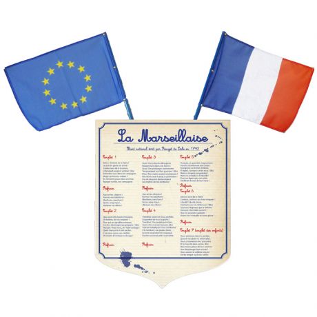 L'école de la confiance - Les drapeaux Français et Européen obligatoires dans les salles de classe pour la rentrée 2019