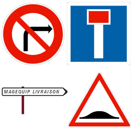 Les types de panneaux de signalisation routière, la sécurité des usagers avec Magequip
