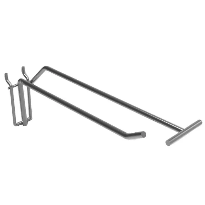 Broche simple renforcée zinguée - Fond perforé