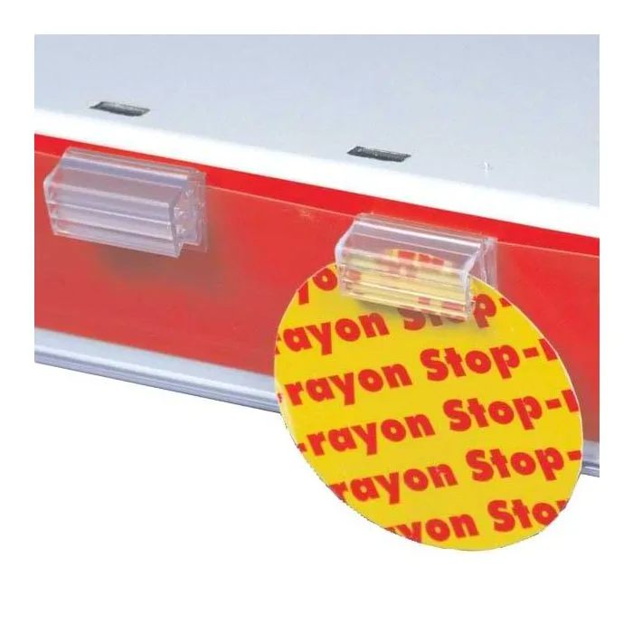 Stop rayon grips facing articulé