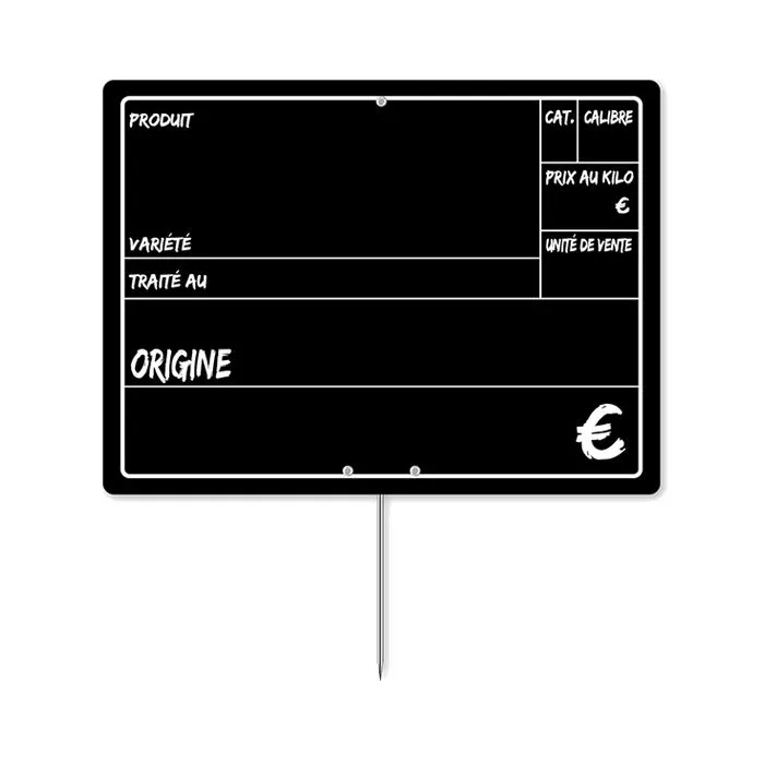 Etiquette Primeur VOCC 20 X 15 cm