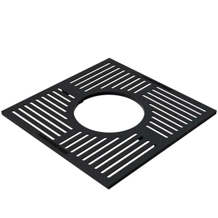 Grille fonte entourage d'arbre Erable
