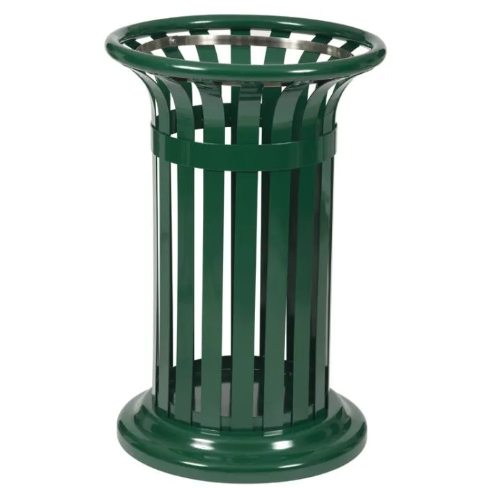 Poubelle acier tulipe 60L