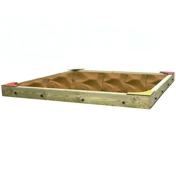 Bac à sable bois cour d'école & aire de jeux