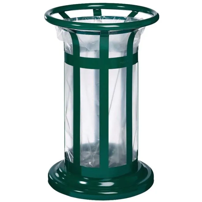 Poubelle acier tulipe Vigipirate 60L