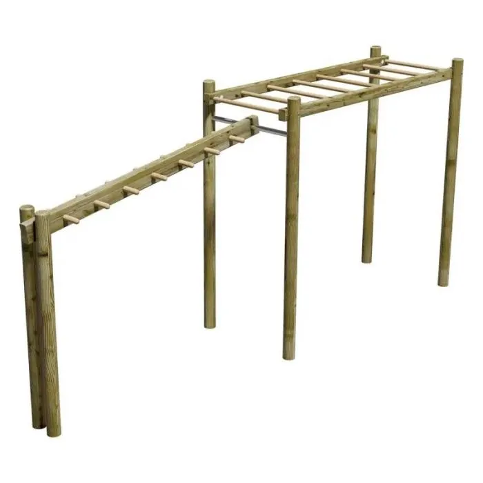 Echelle de suspension inclinée