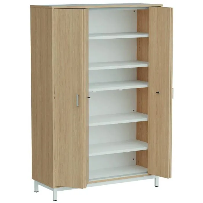 Armoire rangement école - Portes pliantes