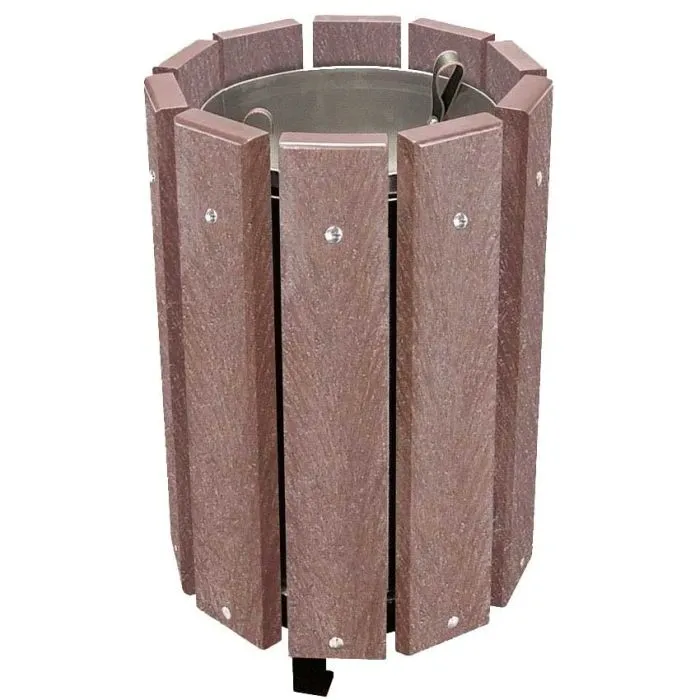Corbeille matière recyclée 48L
