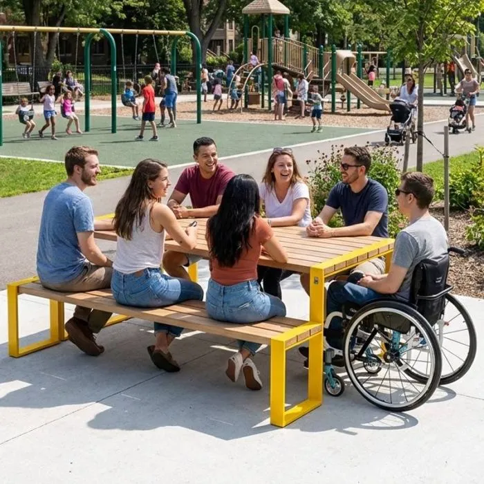 Table pique-nique Robinier