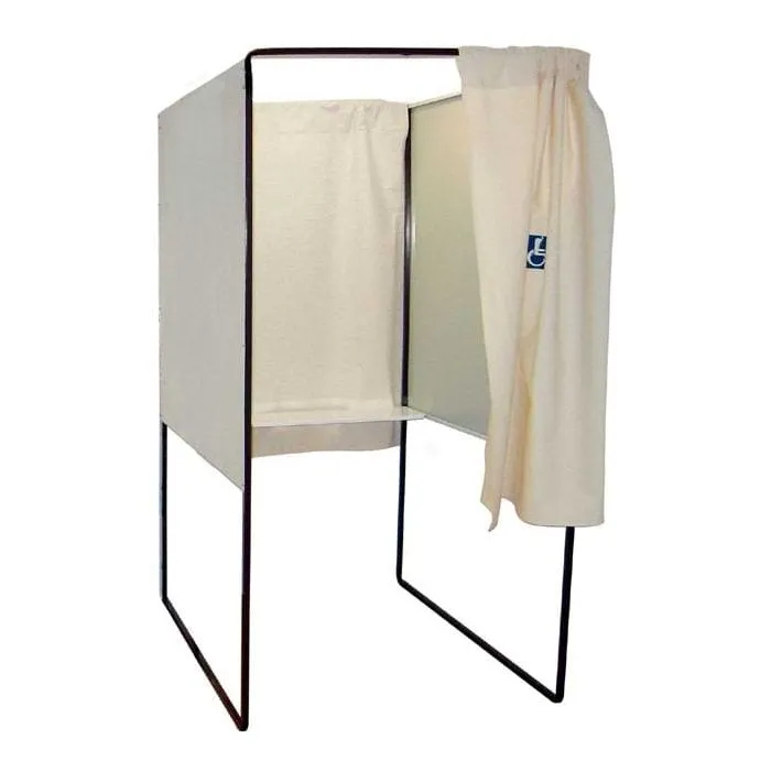 Isoloir de vote PMR – accessible fauteuil roulant