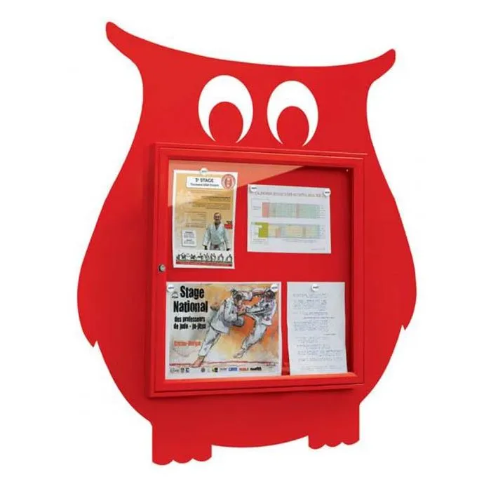 Vitrine extérieure spéciale école Récré'