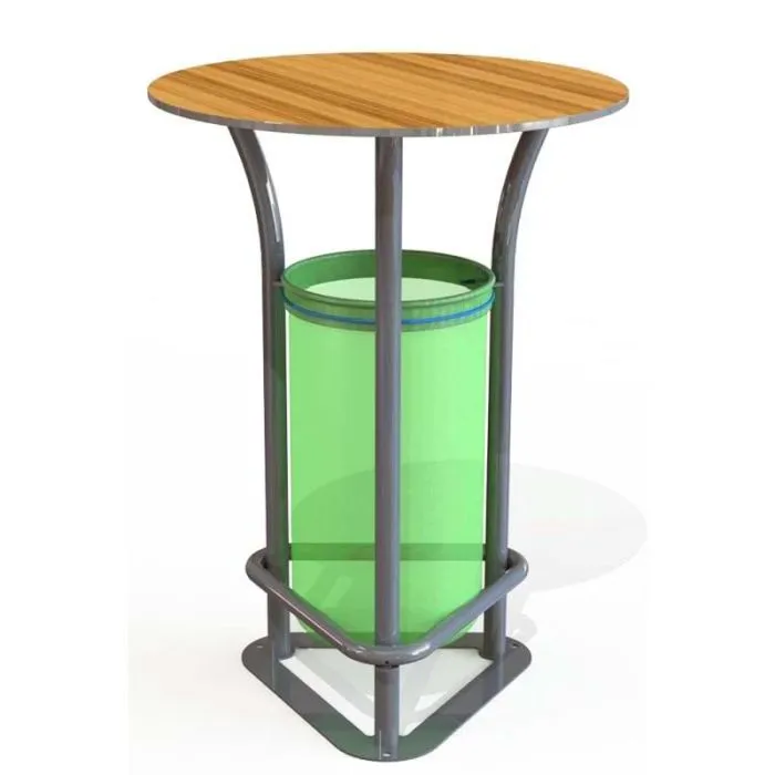 Table mange debout extérieure