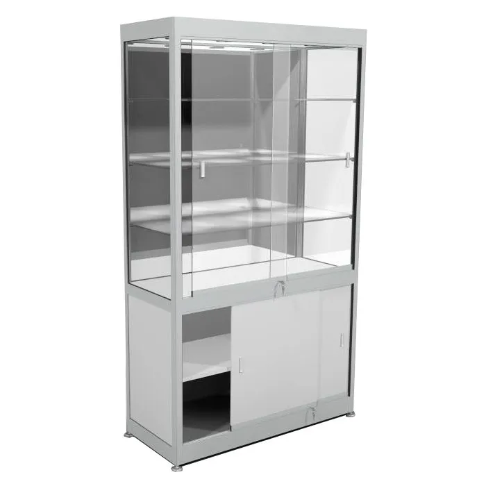 Meuble vitrine verre