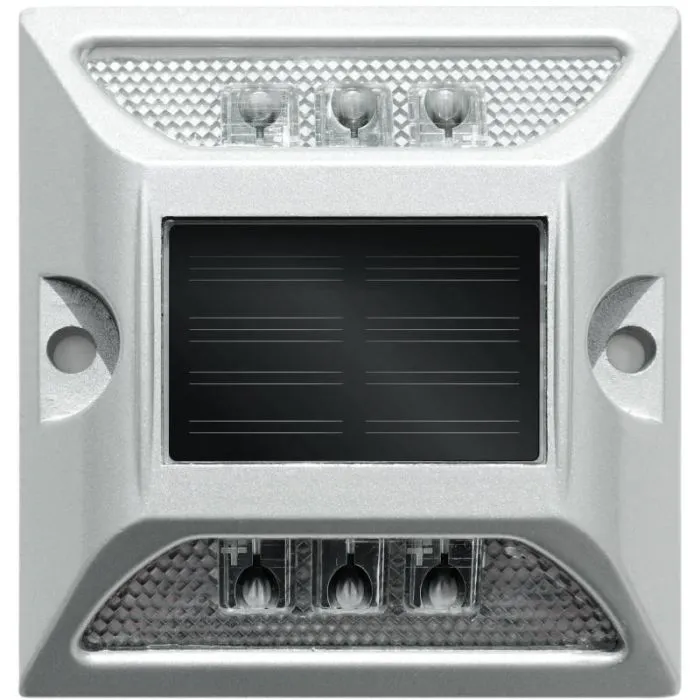 Plot de balisage solaire LED - fixe ou clignotant