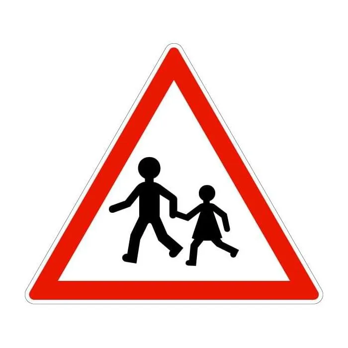 Panneau Danger enfants A13a
