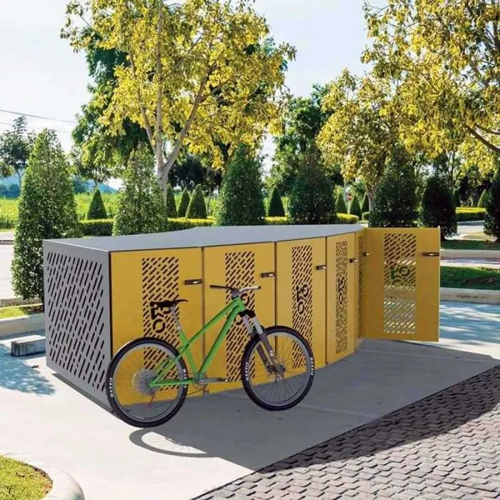 Box range-vélo sécurisé