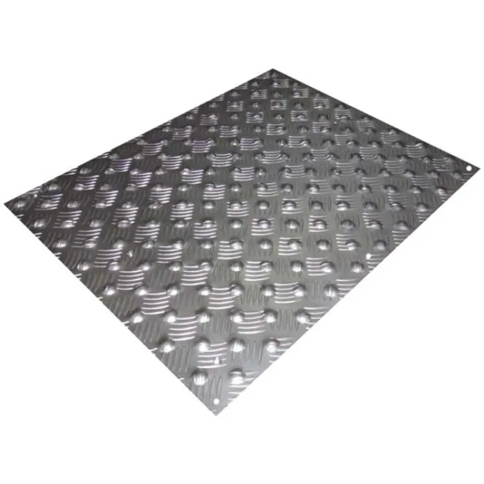 Dalle podotactile aluminium