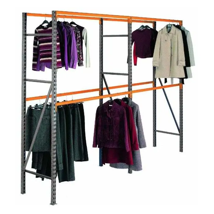 Rayonnage penderie pour cintres